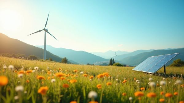 L'énergie renouvelable comme choix durable et essentiel